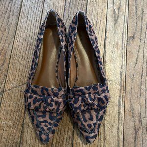 Cheetah print loafer size 8.5